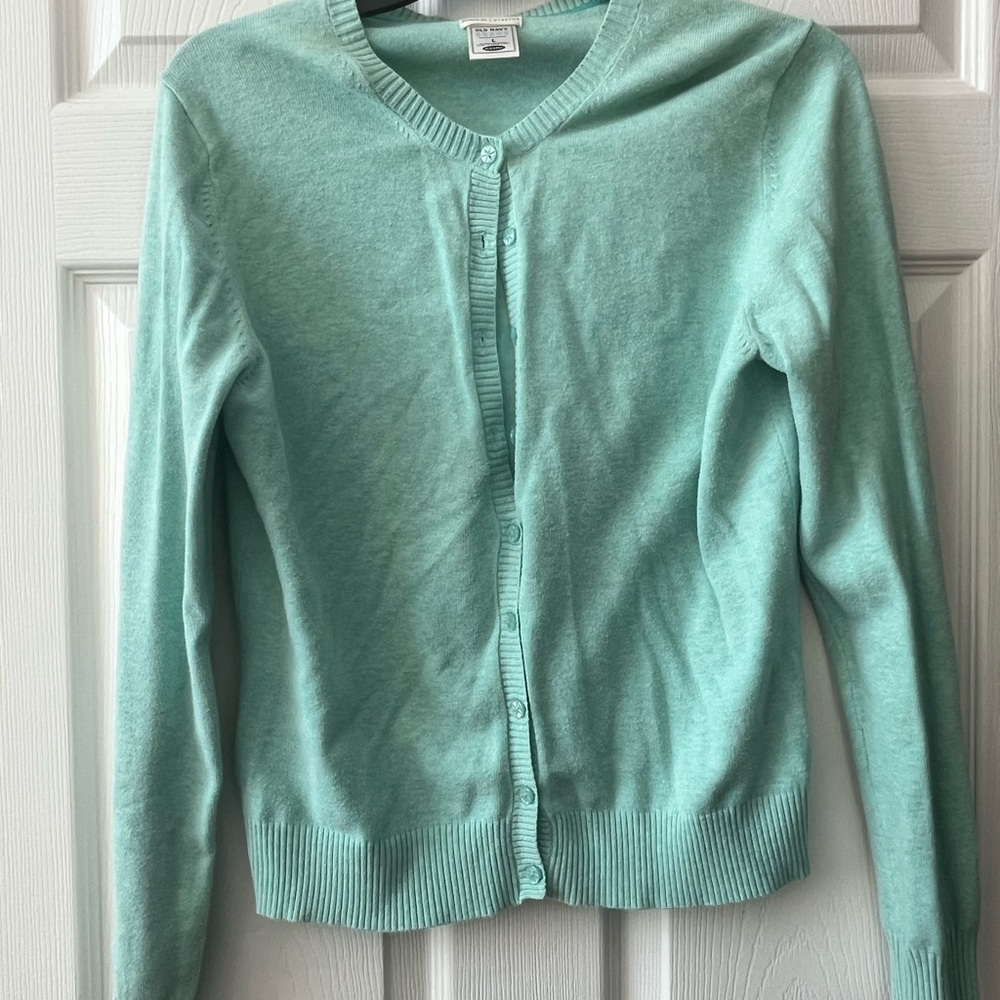 Old Navy Light Green Women's Cardigan
